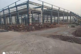 重庆潍柴动力钢结构厂房断桥铝门窗项目