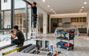 铝合金门窗安装步骤详解及2025年价格指南
