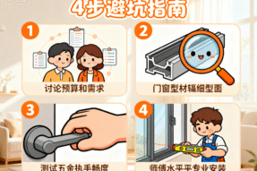 合金门窗怎么选？4 步教你轻松避坑，打造舒适家居！