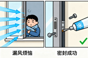铝合金门窗漏风怎么办？4大原因与解决方法全攻略