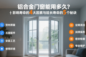 铝合金门窗能用多久？｜影响寿命的4大因素与延长寿命的5个秘诀