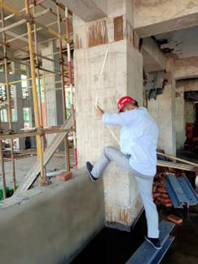 门窗尺寸现场测量