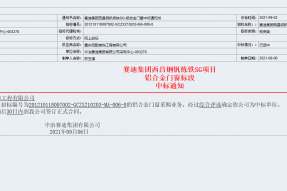 莜歌喜提赛迪集团西昌钢钒炼铁SG项目—–铝合金门窗段