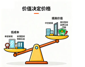 铝合金门窗价格受什么因素影响？｜2025年全面解析报价差异｜莜歌铝业