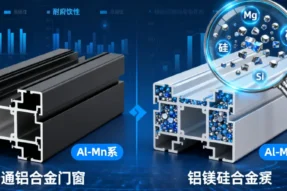 门窗用铝合金还是铝镁合金？别再混淆了！莜歌铝业一文讲清