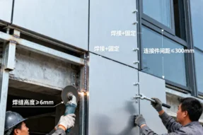 铝板幕墙工艺标准适配工程量门窗：从龙骨焊接到面板固定的规范细节