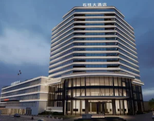石柱县文旅综合体四星级酒店玻璃幕墙工程：现代设计与地域文化的完美融合