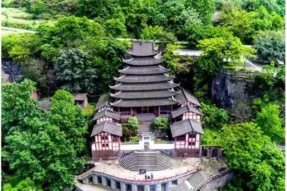 津石门大佛寺铝合金门窗幕墙工程案例 – 莜歌铝业文物保护项目