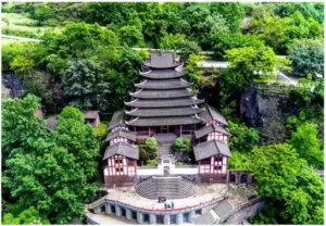 津石门大佛寺铝合金门窗幕墙工程案例 – 莜歌铝业文物保护项目