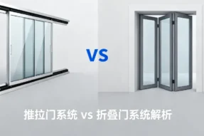 推拉门系统和折叠门系统解析：结构、区别与选型指南