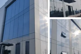 四川万双科技办公楼玻璃幕墙工程竣工：匠心工艺铸就现代工业美学