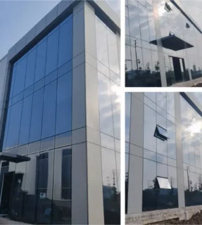 四川万双科技办公楼玻璃幕墙工程竣工：匠心工艺铸就现代工业美学