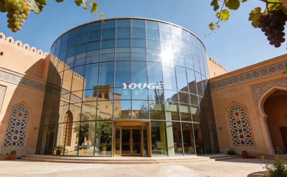 吐鲁番市酒店玻璃幕墙