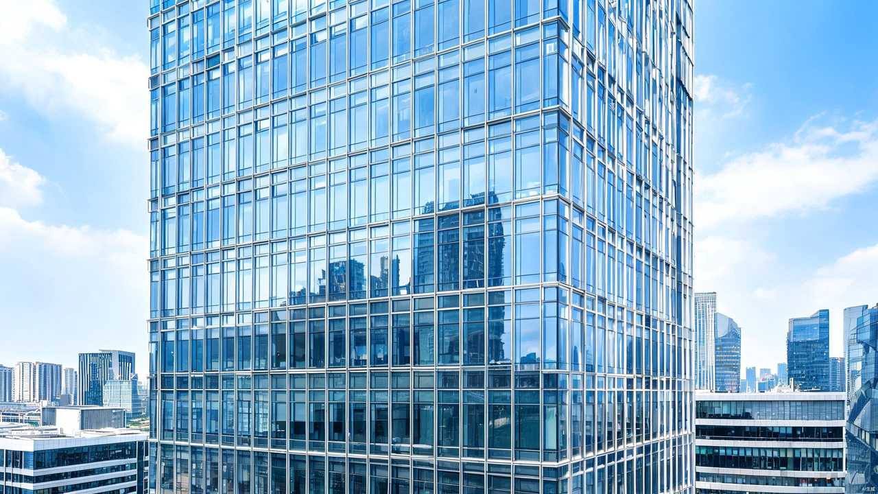 铝合金门窗型材壁厚标准商业建筑外观实景
